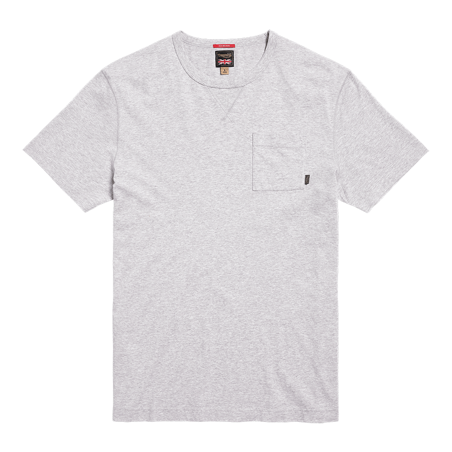 Head Down Graphic Tee in White | Triumph Heritage